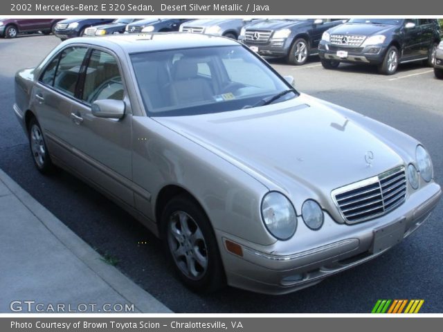 2002 Mercedes-Benz E 320 Sedan in Desert Silver Metallic