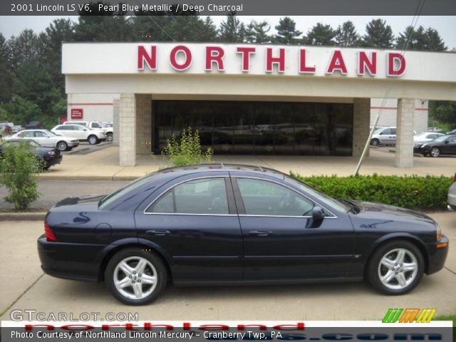 2001 Lincoln LS V6 in Pearl Blue Metallic