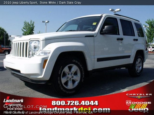2010 Jeep Liberty Sport in Stone White