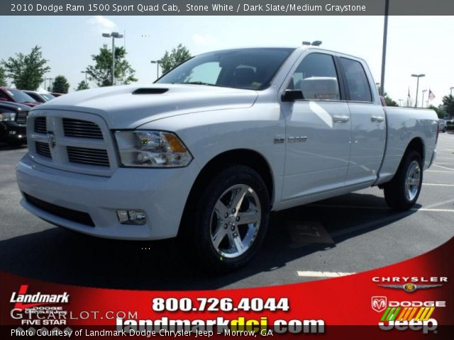 2010 Dodge Ram 1500 Sport Quad Cab in Stone White