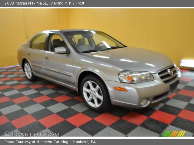 2003 Nissan Maxima SE in Sterling Mist