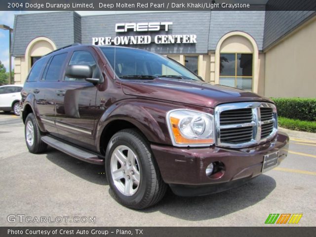 2004 Dodge Durango Limited in Deep Molten Red Pearl