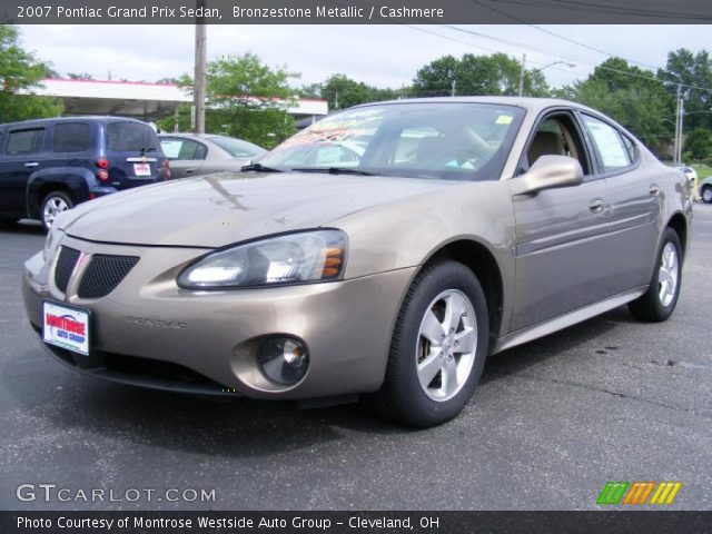 2007 Pontiac Grand Prix Sedan in Bronzestone Metallic