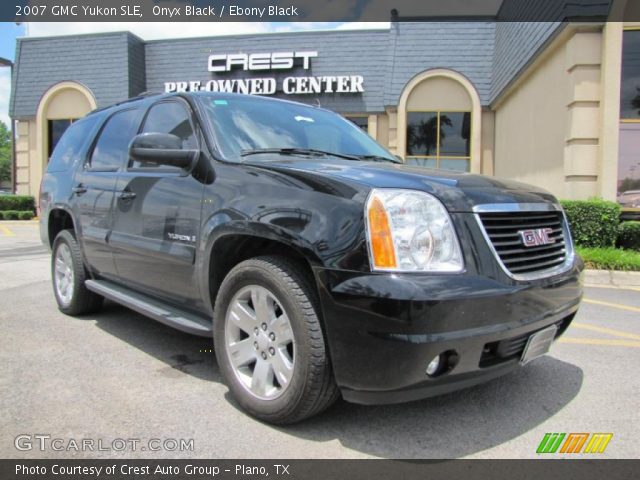 2007 GMC Yukon SLE in Onyx Black