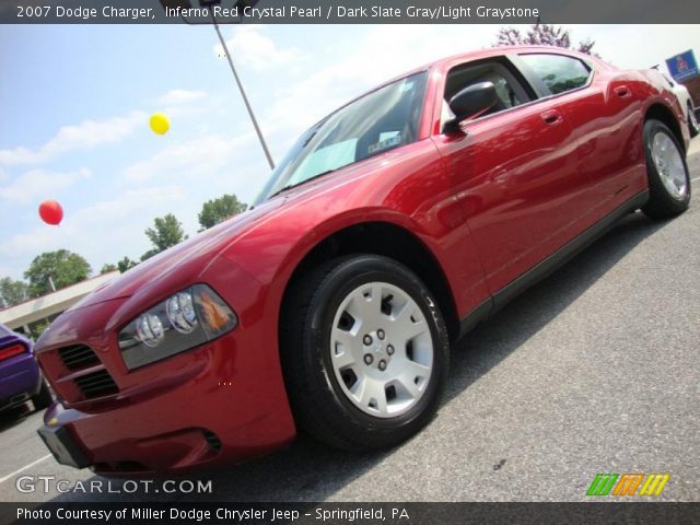 2007 Dodge Charger  in Inferno Red Crystal Pearl