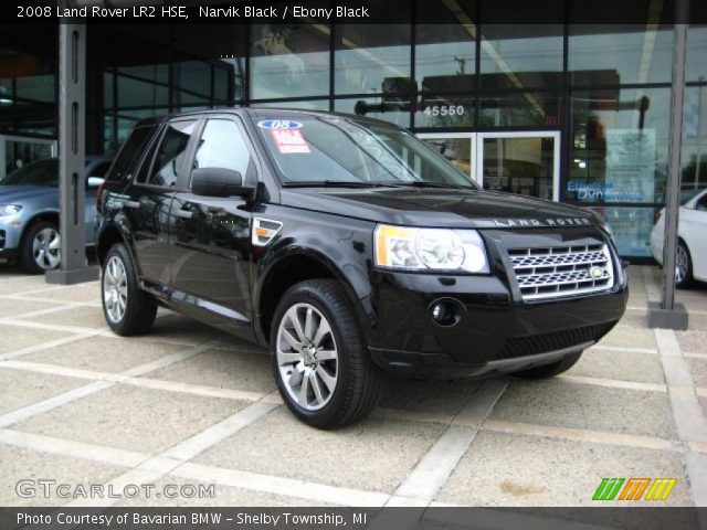 2008 Land Rover LR2 HSE in Narvik Black