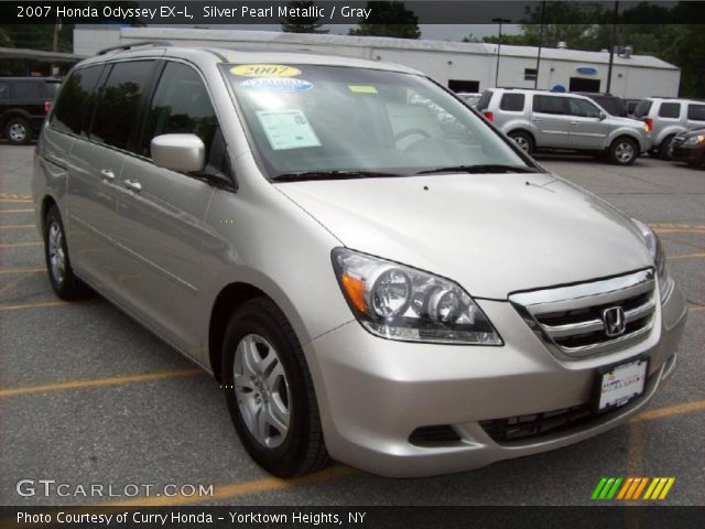 2007 Honda Odyssey EX-L in Silver Pearl Metallic