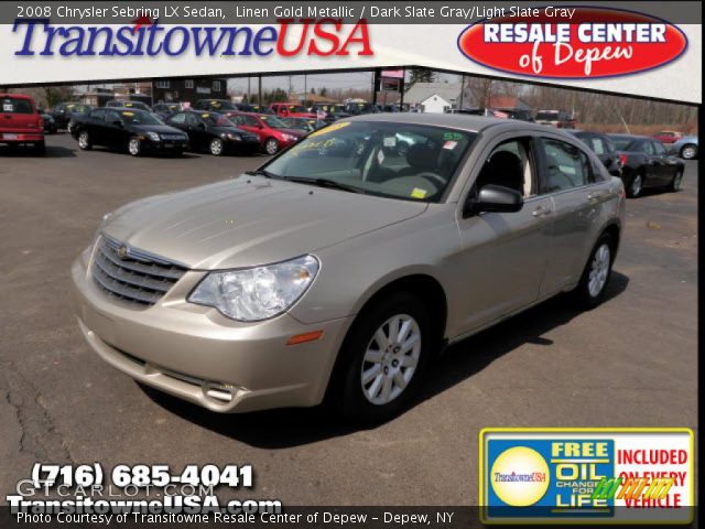 2008 Chrysler Sebring LX Sedan in Linen Gold Metallic
