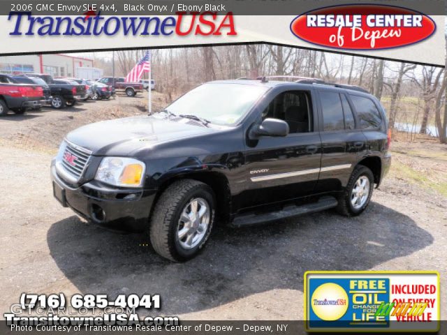 2006 GMC Envoy SLE 4x4 in Black Onyx