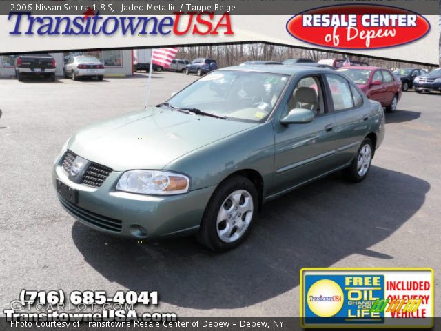 2006 Nissan Sentra 1.8 S in Jaded Metallic