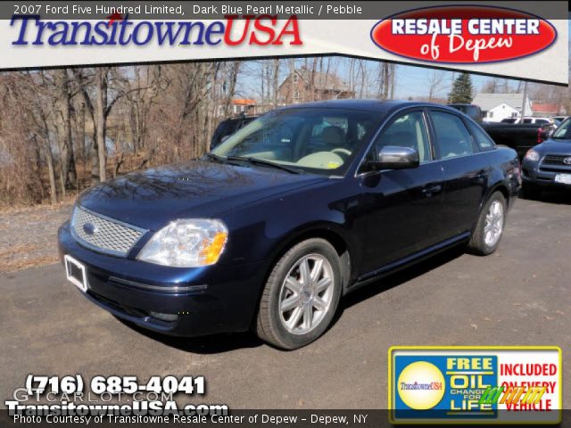 2007 Ford Five Hundred Limited in Dark Blue Pearl Metallic