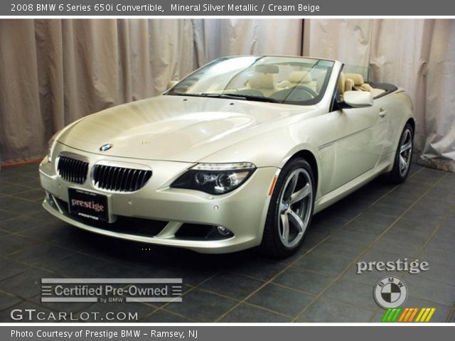 Bmw 650i convertible mineral silver #7