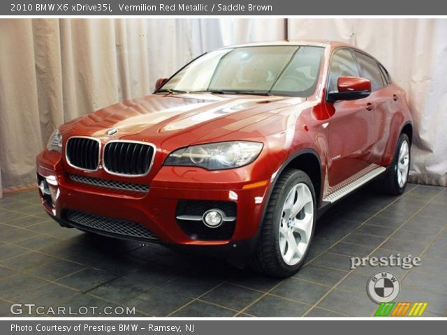 2010 BMW X6 xDrive35i in Vermilion Red Metallic