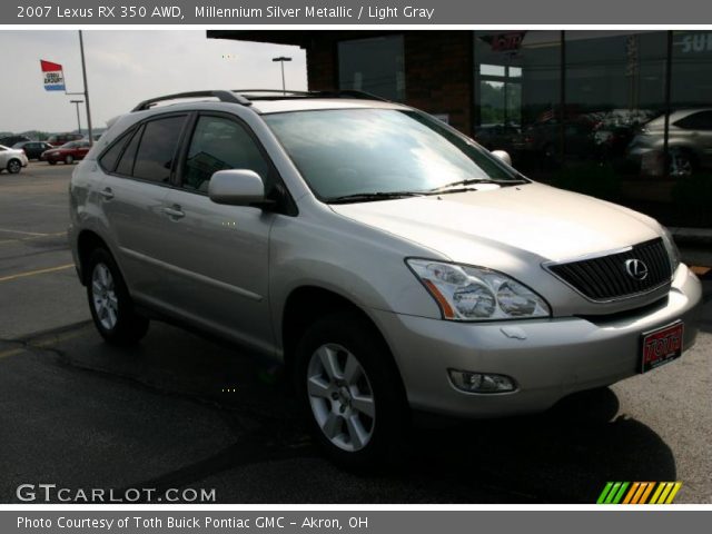 2007 Lexus RX 350 AWD in Millennium Silver Metallic