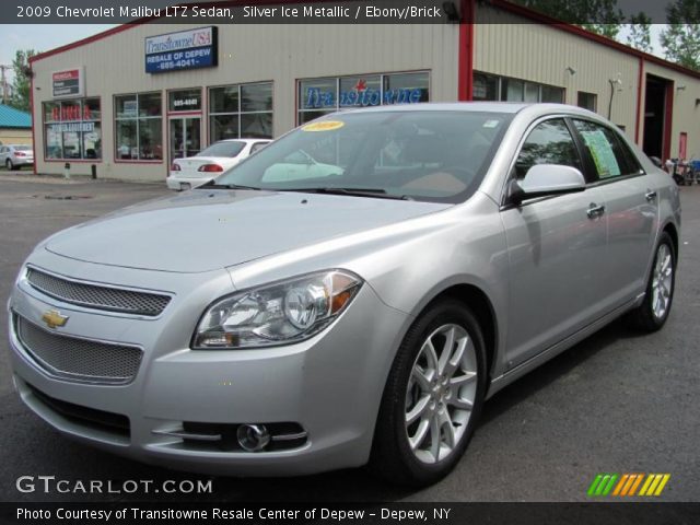 2009 Chevrolet Malibu LTZ Sedan in Silver Ice Metallic