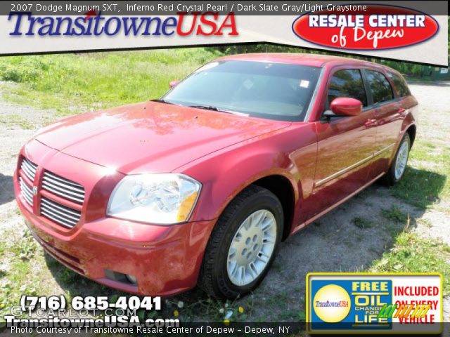 2007 Dodge Magnum SXT in Inferno Red Crystal Pearl