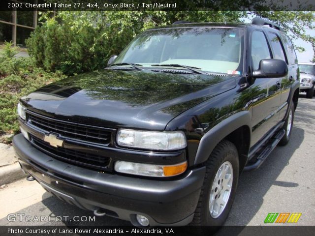 2002 Chevrolet Tahoe Z71 4x4 in Onyx Black