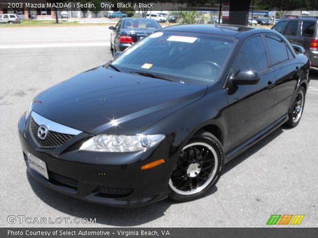 2003 Mazda MAZDA6 i Sedan in Onyx Black