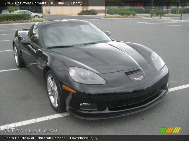2007 Chevrolet Corvette Z06 in Black