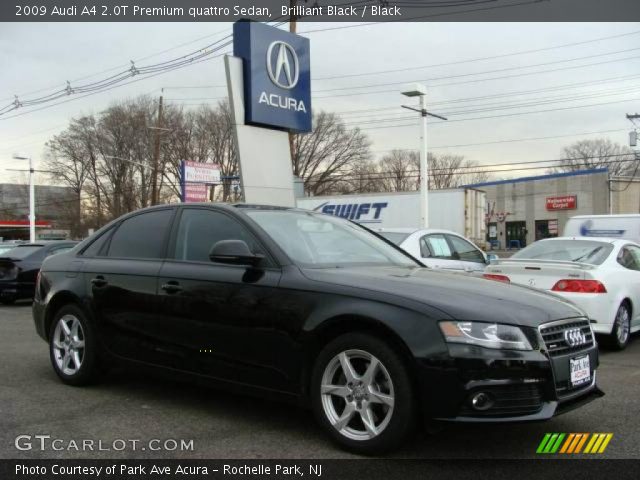 2009 Audi A4 2.0T Premium quattro Sedan in Brilliant Black