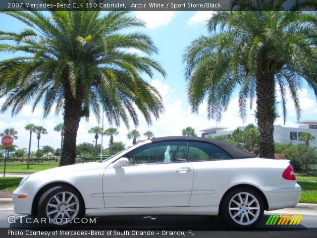 2007 Mercedes-Benz CLK 350 Cabriolet in Arctic White