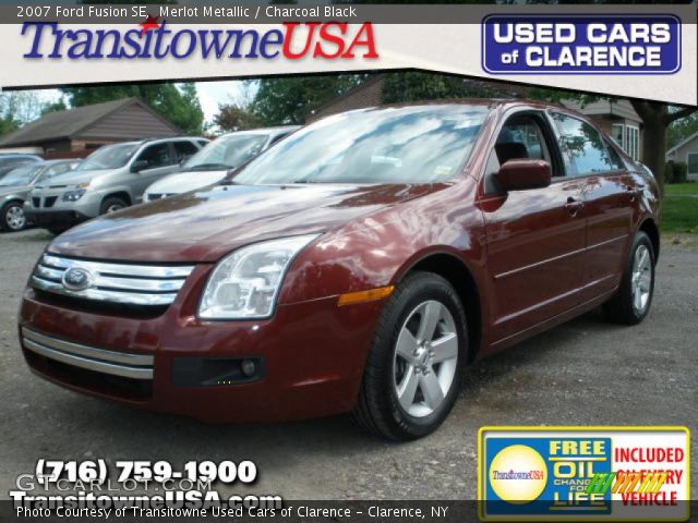 2007 Ford Fusion SE in Merlot Metallic
