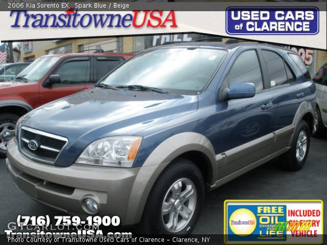 2006 Kia Sorento EX in Spark Blue