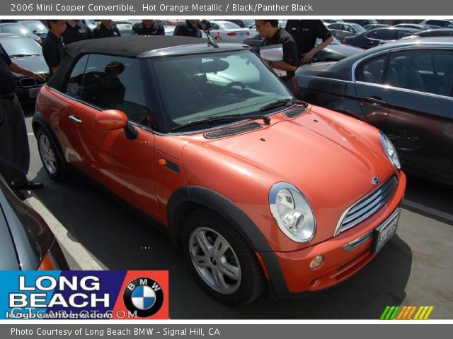 2006 Mini Cooper Convertible in Hot Orange Metallic