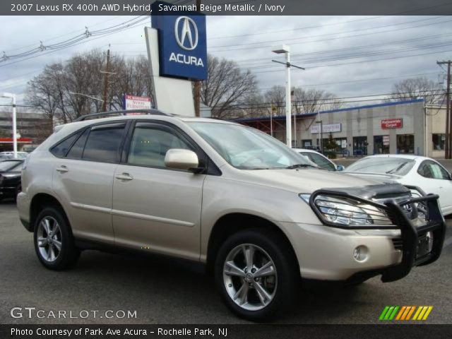 2007 Lexus RX 400h AWD Hybrid in Savannah Beige Metallic