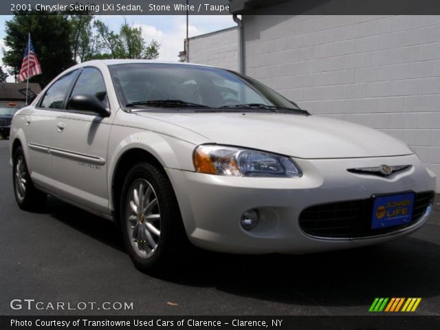 2001 Chrysler Sebring LXi Sedan in Stone White