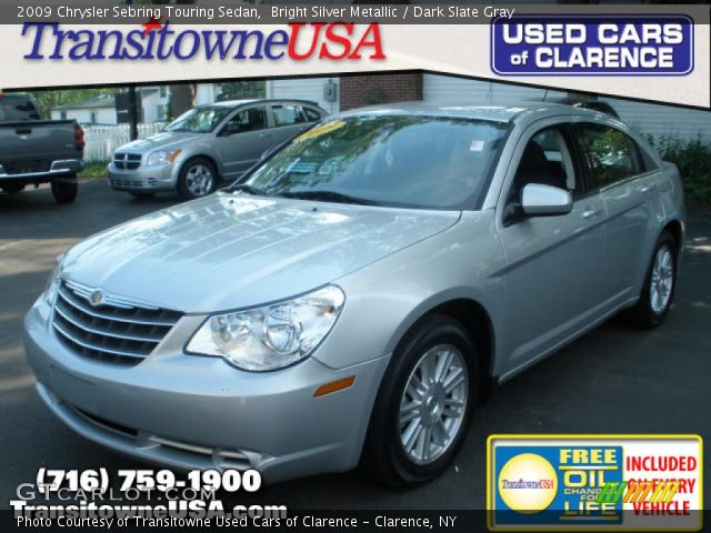 2009 Chrysler Sebring Touring Sedan in Bright Silver Metallic