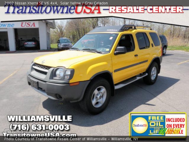 2002 Nissan Xterra SE V6 4x4 in Solar Yellow