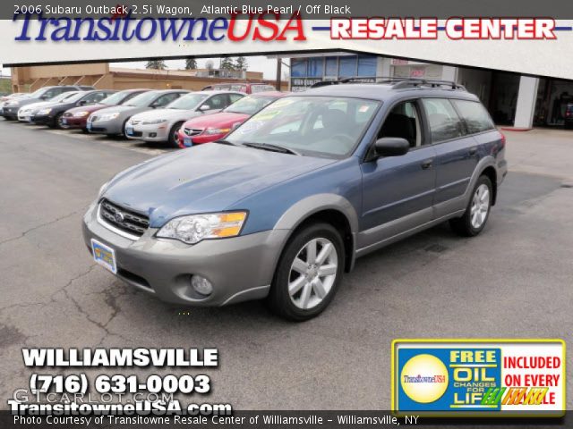 2006 Subaru Outback 2.5i Wagon in Atlantic Blue Pearl