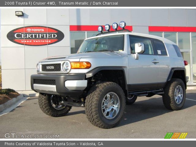 2008 Toyota FJ Cruiser 4WD in Titanium Metallic