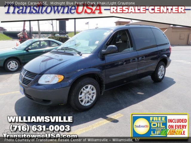 2006 Dodge Caravan SE in Midnight Blue Pearl