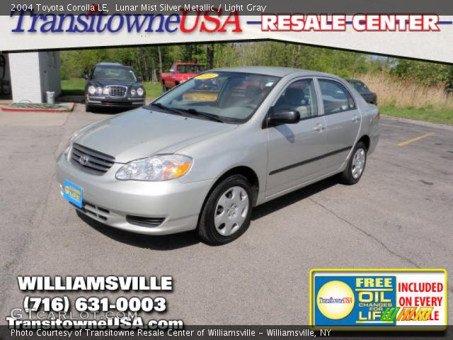 2004 Toyota Corolla LE in Lunar Mist Silver Metallic