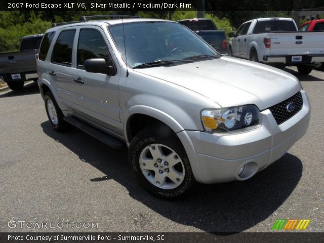 2007 Ford Escape XLT V6 in Silver Metallic