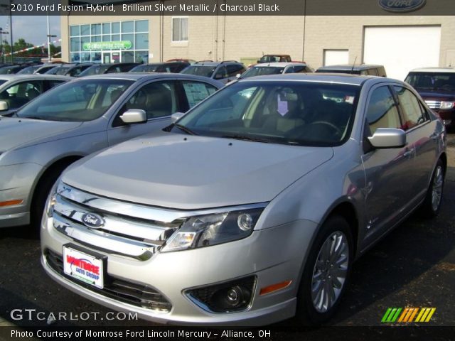 2010 Ford Fusion Hybrid in Brilliant Silver Metallic