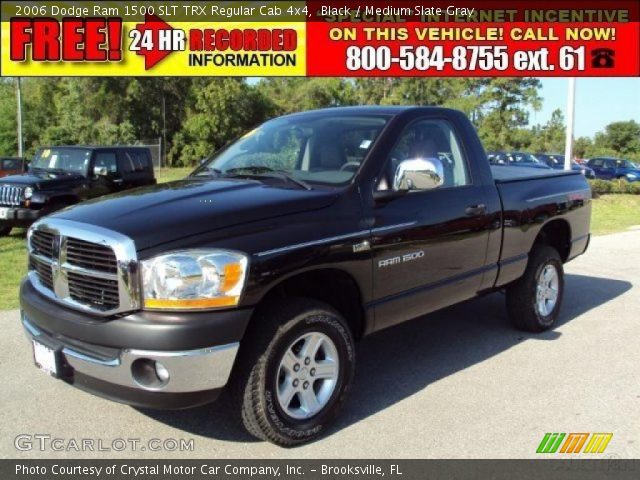 2006 Dodge Ram 1500 SLT TRX Regular Cab 4x4 in Black