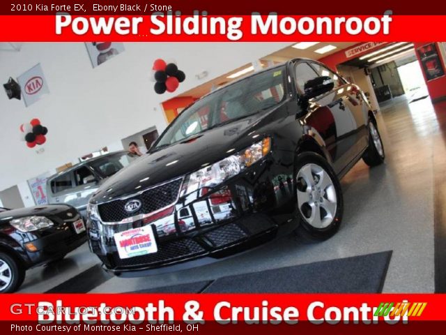 2010 Kia Forte EX in Ebony Black