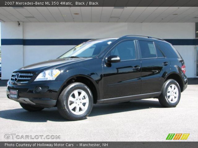 2007 Mercedes-Benz ML 350 4Matic in Black