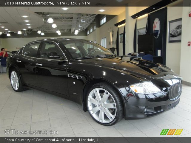 2010 Maserati Quattroporte  in Nero (Black)