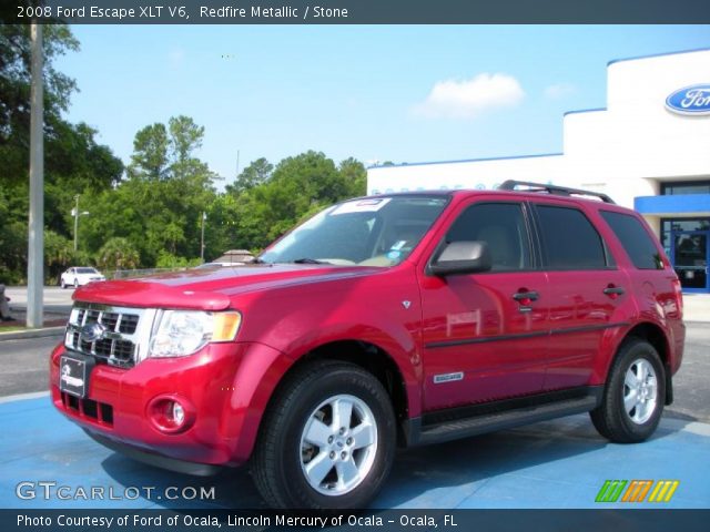 2008 Ford Escape XLT V6 in Redfire Metallic