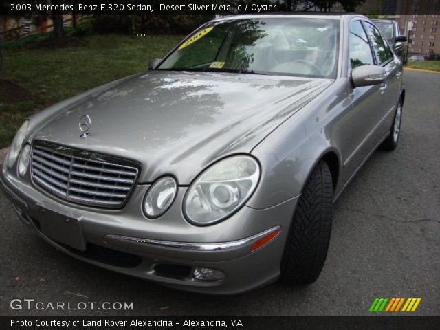 2003 Mercedes-Benz E 320 Sedan in Desert Silver Metallic