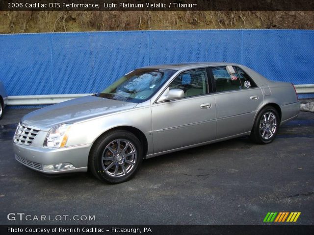2006 Cadillac DTS Performance in Light Platinum Metallic