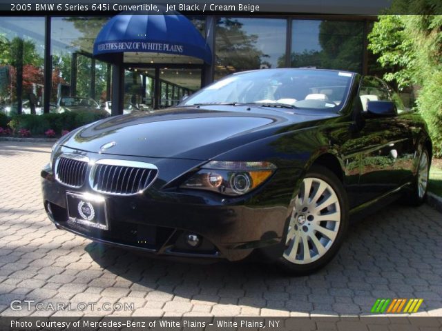 2005 BMW 6 Series 645i Convertible in Jet Black