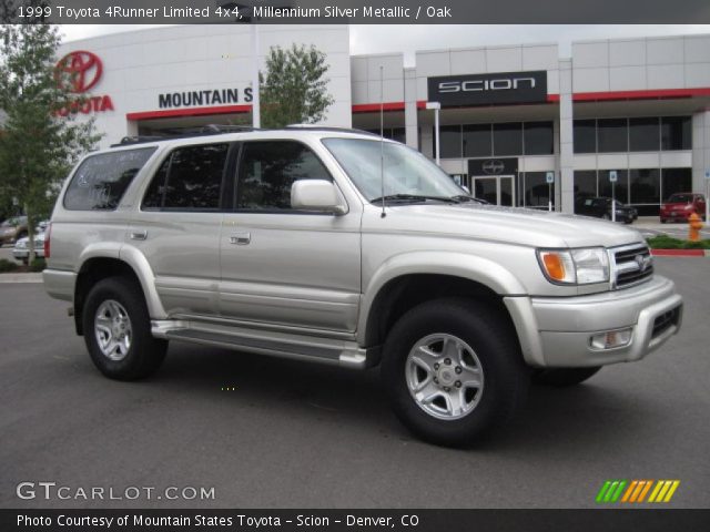 1999 Toyota 4Runner Limited 4x4 in Millennium Silver Metallic