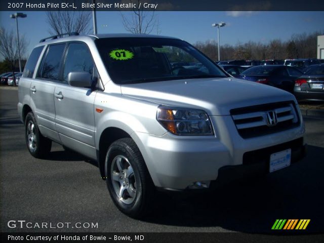 2007 Honda Pilot EX-L in Billet Silver Metallic