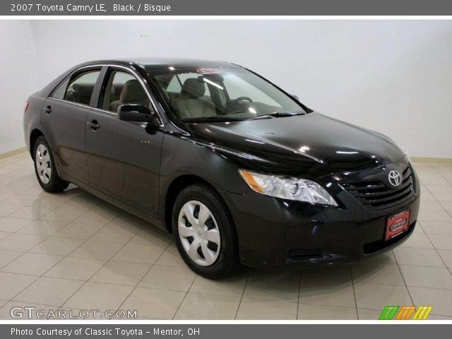 2007 Toyota Camry LE in Black