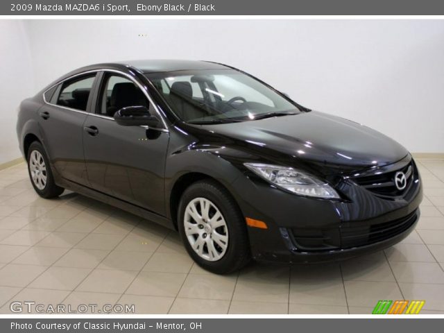 2009 Mazda MAZDA6 i Sport in Ebony Black
